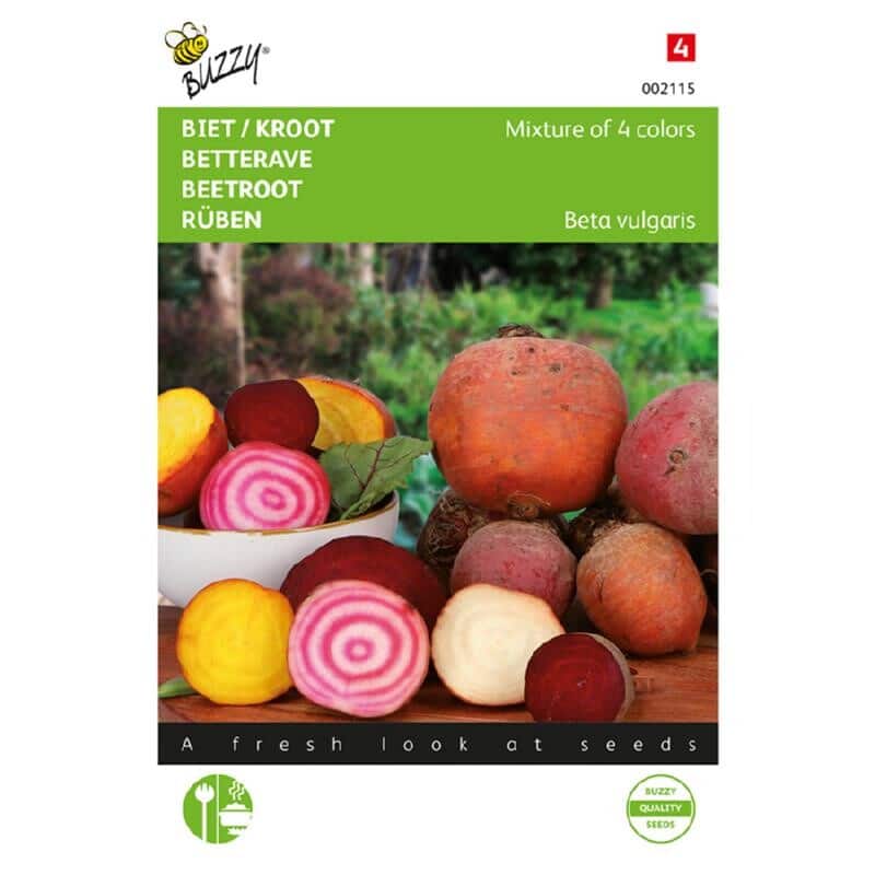 Buzzy Groentezaad Bieten Mixed Colors Beta Vulgaris